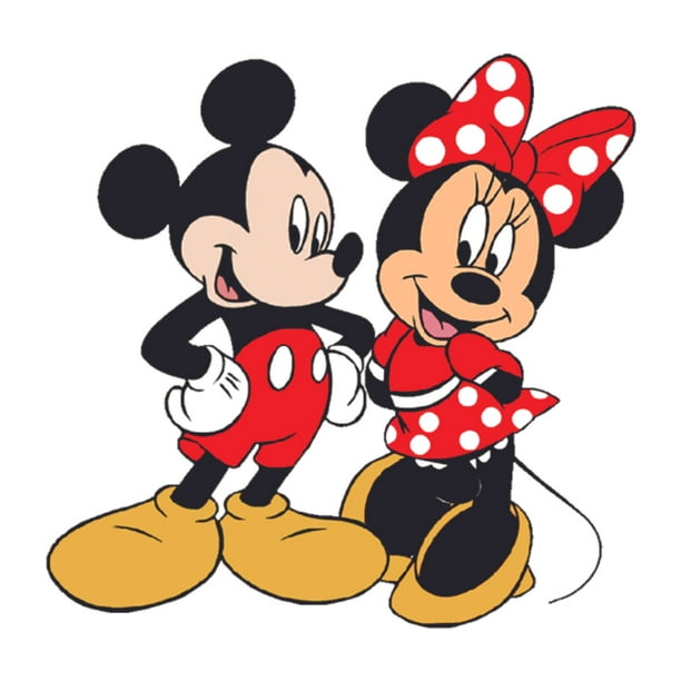 Mickey et minnie mouse sweet dreams disney art decal autocollant photo poster